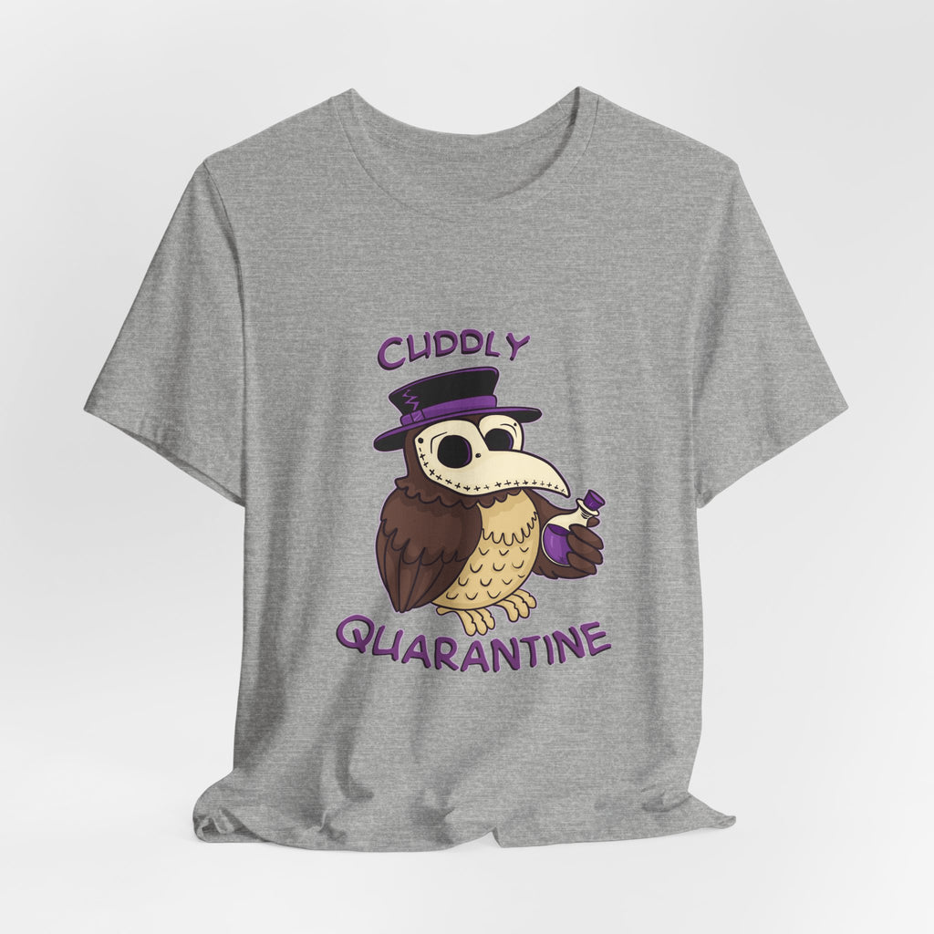 Percy the Pestilent — Creepy Cute Plague Doctor Owl Graphic T-Shirt | My Little Beasties