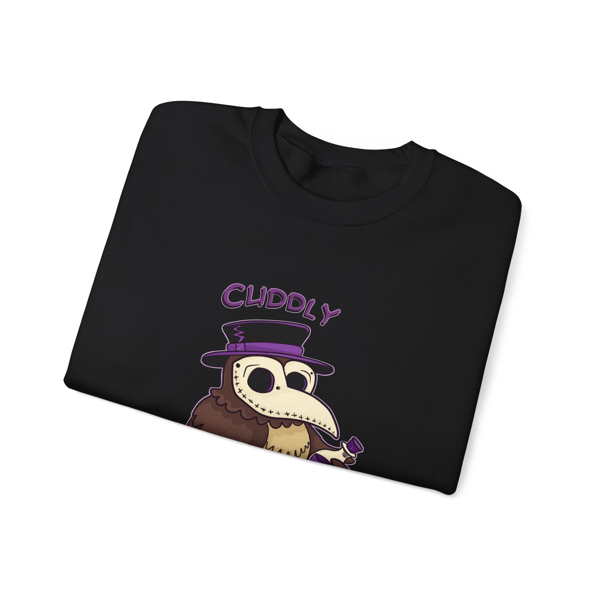 Percy the Pestilent — Creepy Cute Plague Doctor Owl Crewneck Sweatshirt | My Little Beasties