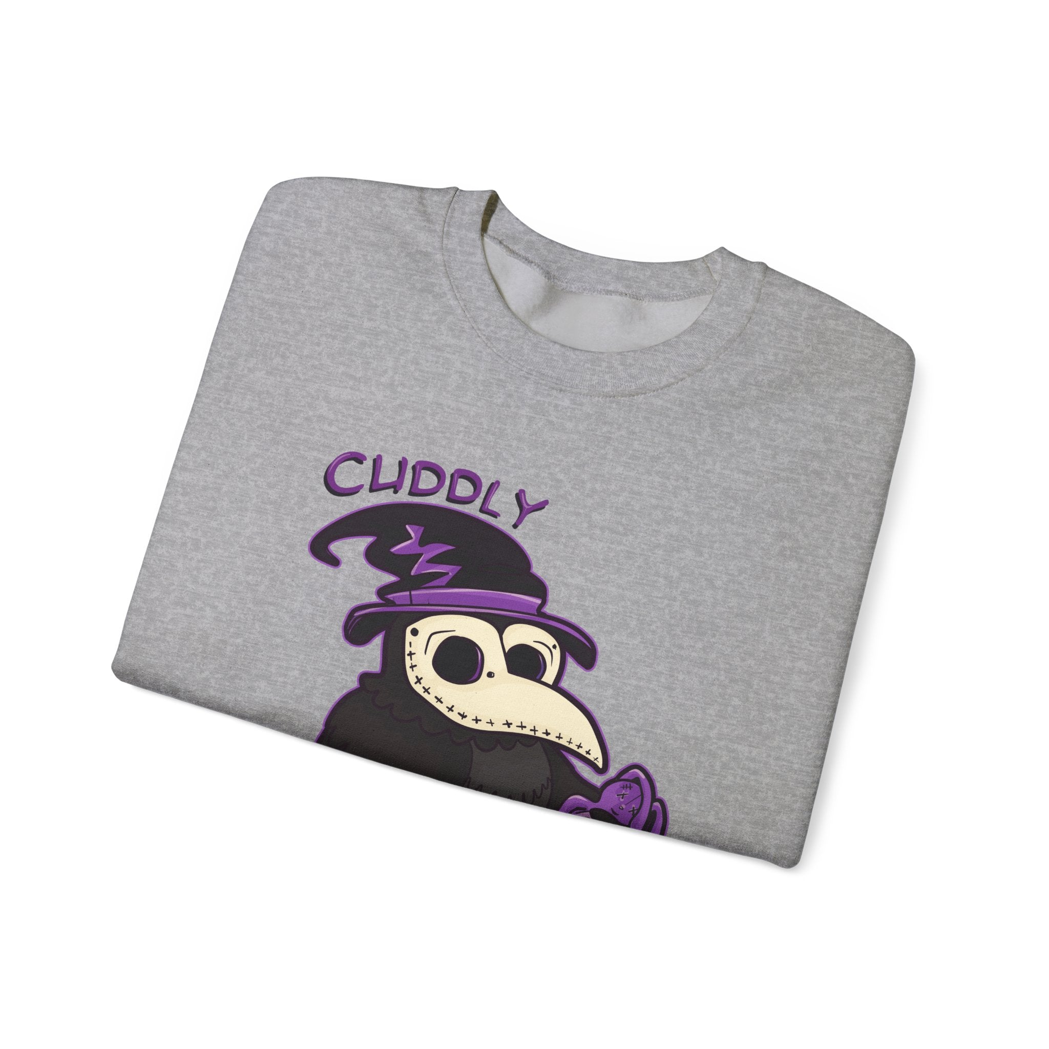 Corey the Corvid — Creepy Cute Plague Doctor Raven Crewneck Sweatshirt | My Little Beasties