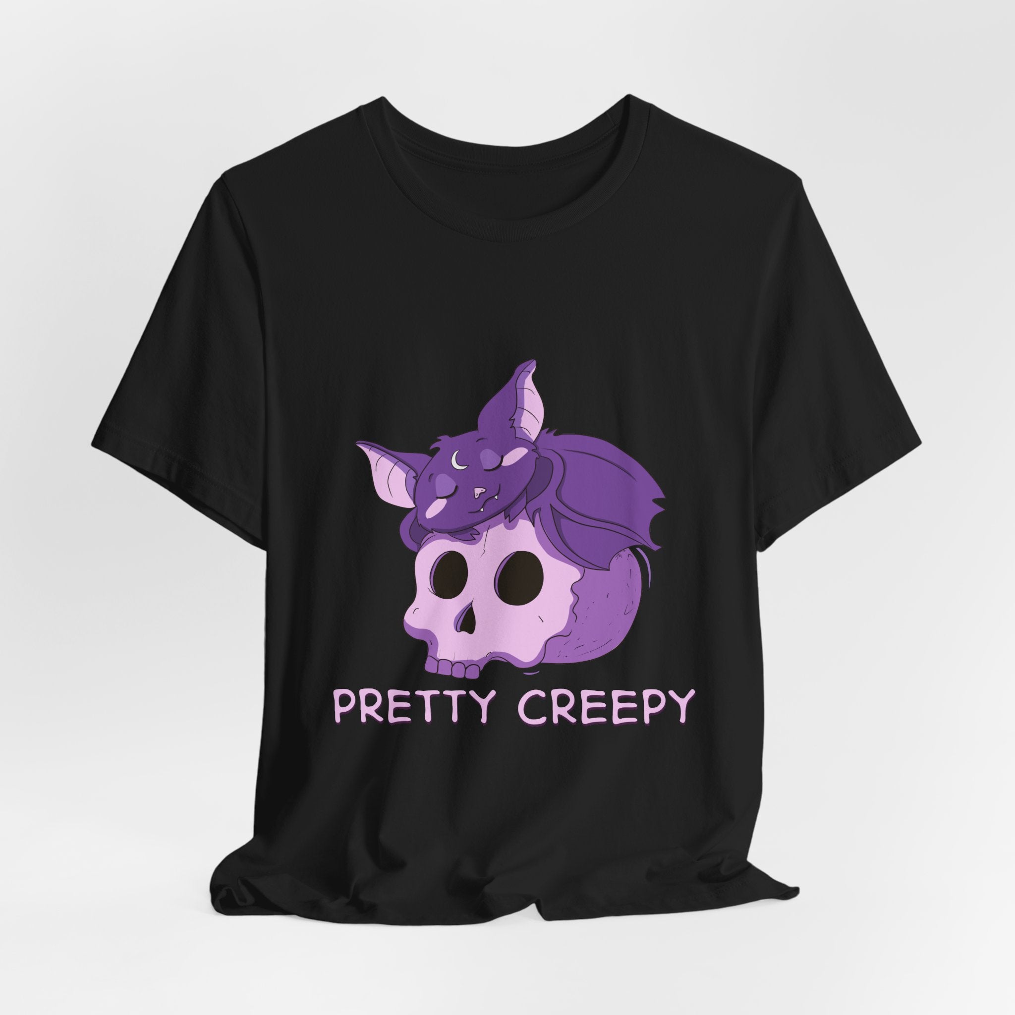 Bella the Bat — Creepy Cute Bat & Skull Graphic T-Shirt | My Little Beasties