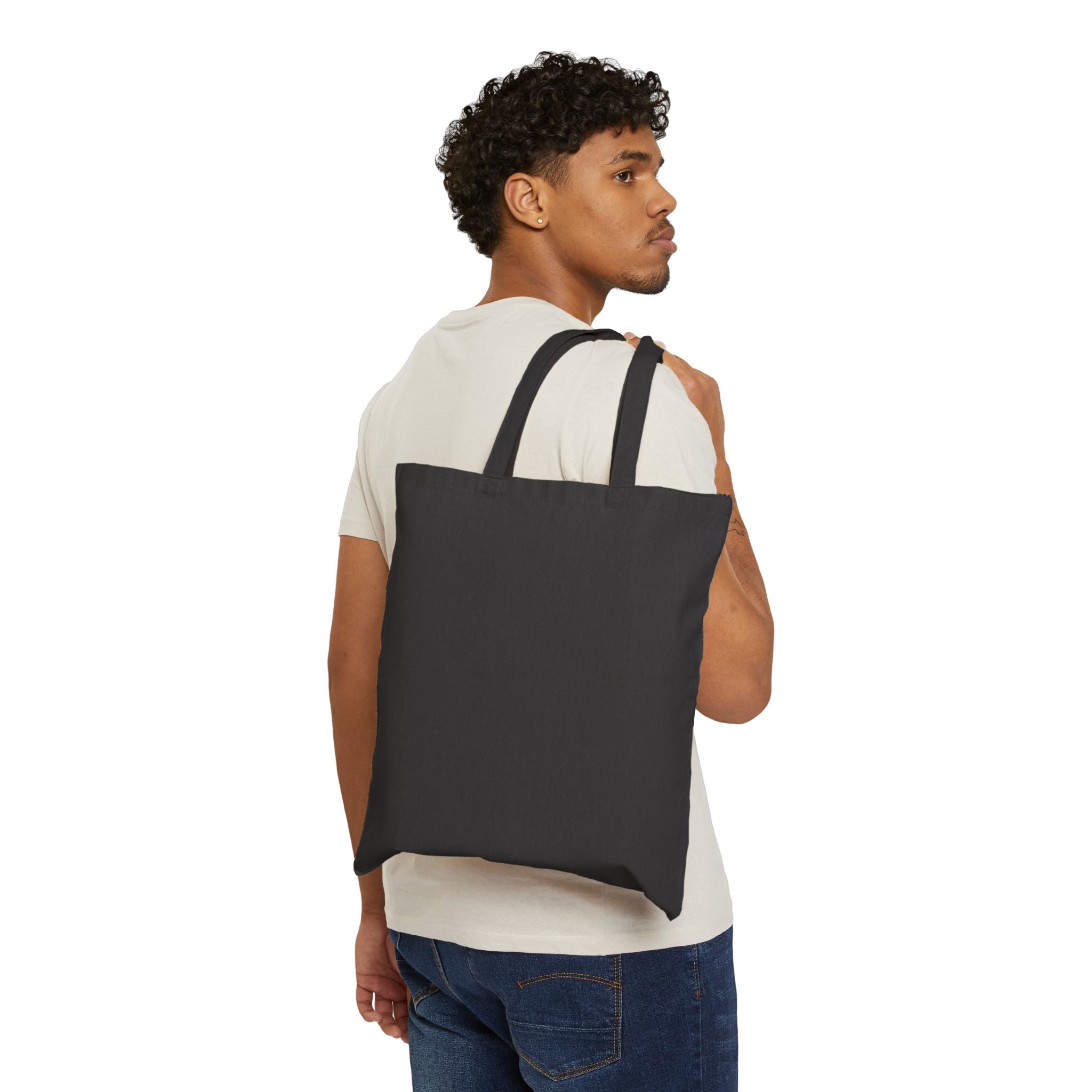 Bella the Bat — Creepy Cute Sleeping Bat Canvas Tote Bag | My Little Beasties