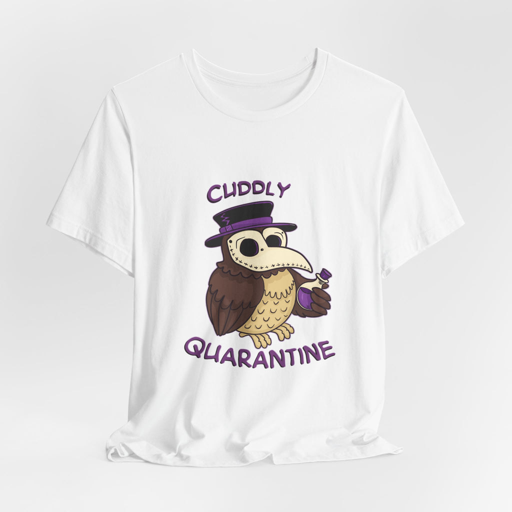 Percy the Pestilent — Creepy Cute Plague Doctor Owl Graphic T-Shirt | My Little Beasties