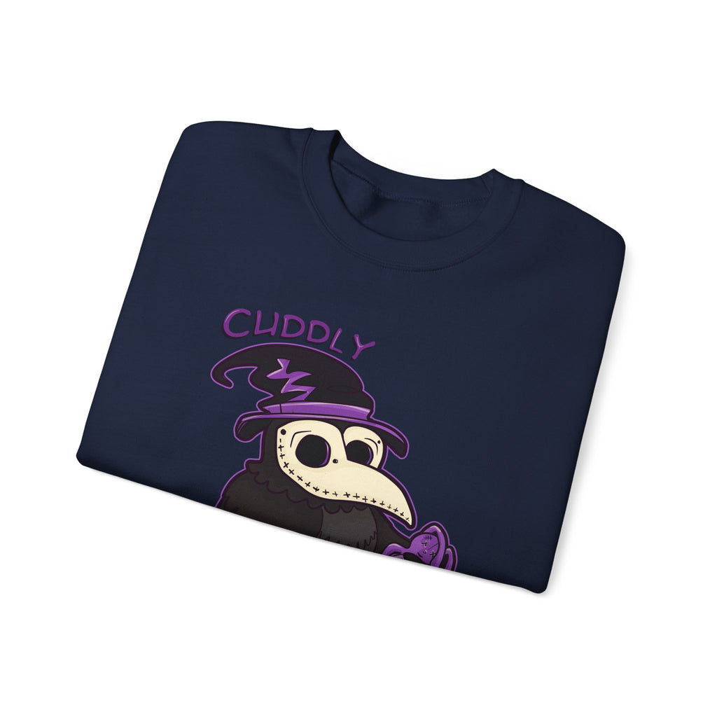 Corey the Corvid — Creepy Cute Plague Doctor Raven Crewneck Sweatshirt | My Little Beasties