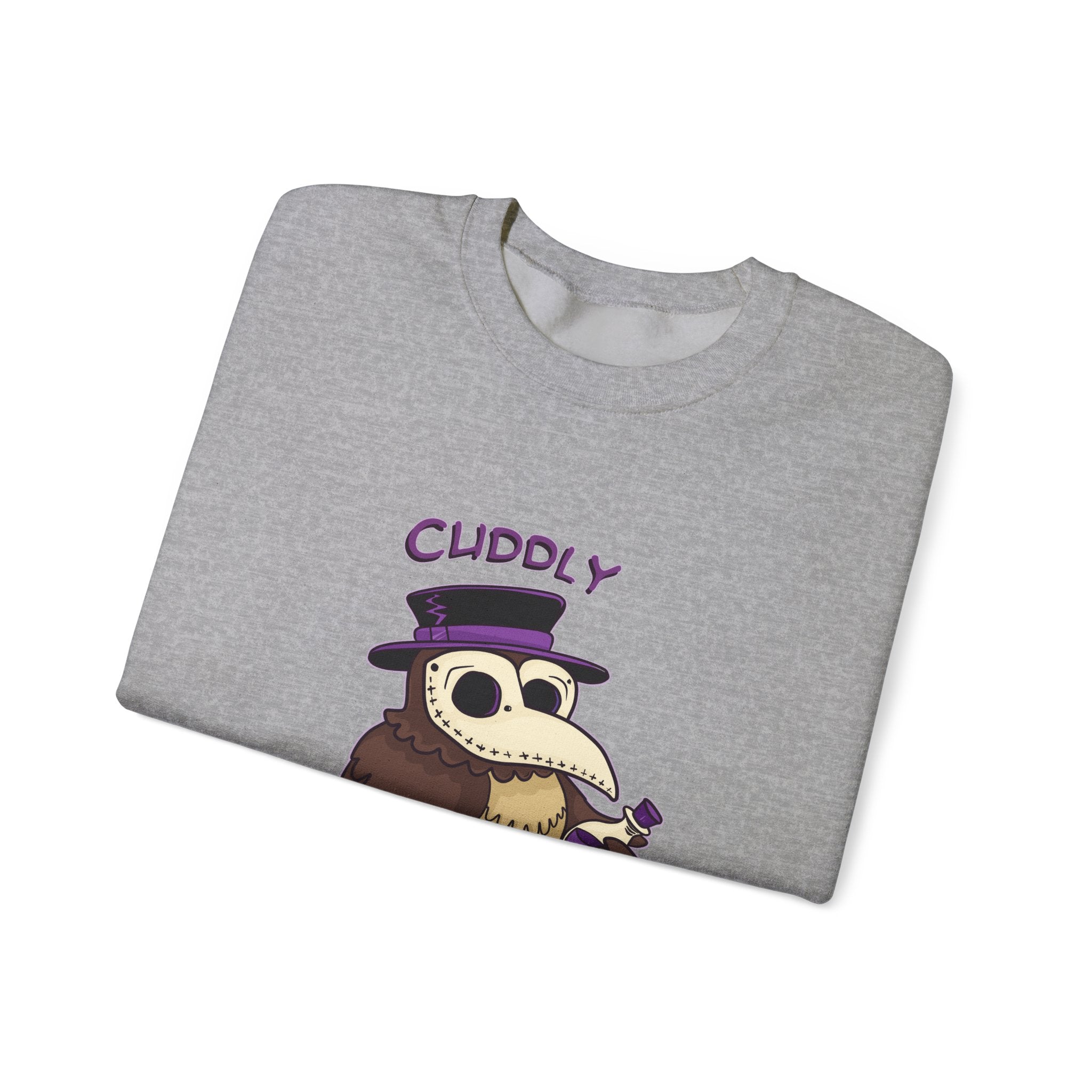 Percy the Pestilent — Creepy Cute Plague Doctor Owl Crewneck Sweatshirt | My Little Beasties