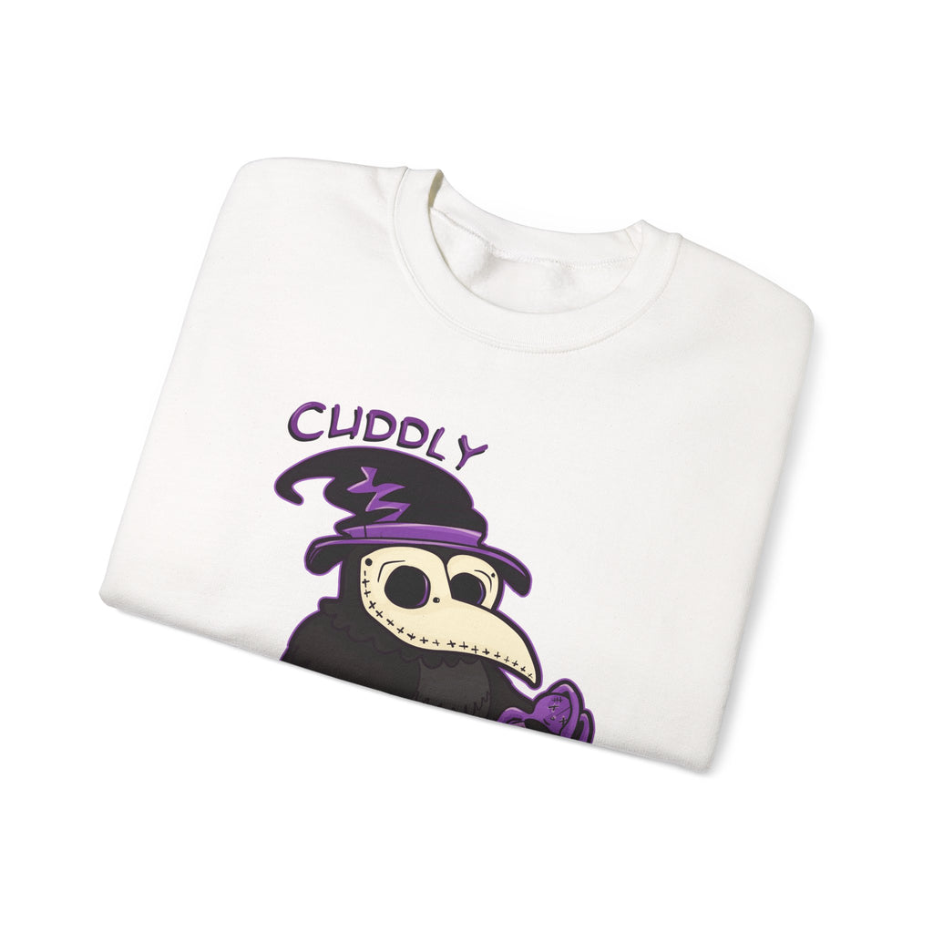 Corey the Corvid — Creepy Cute Plague Doctor Raven Crewneck Sweatshirt | My Little Beasties