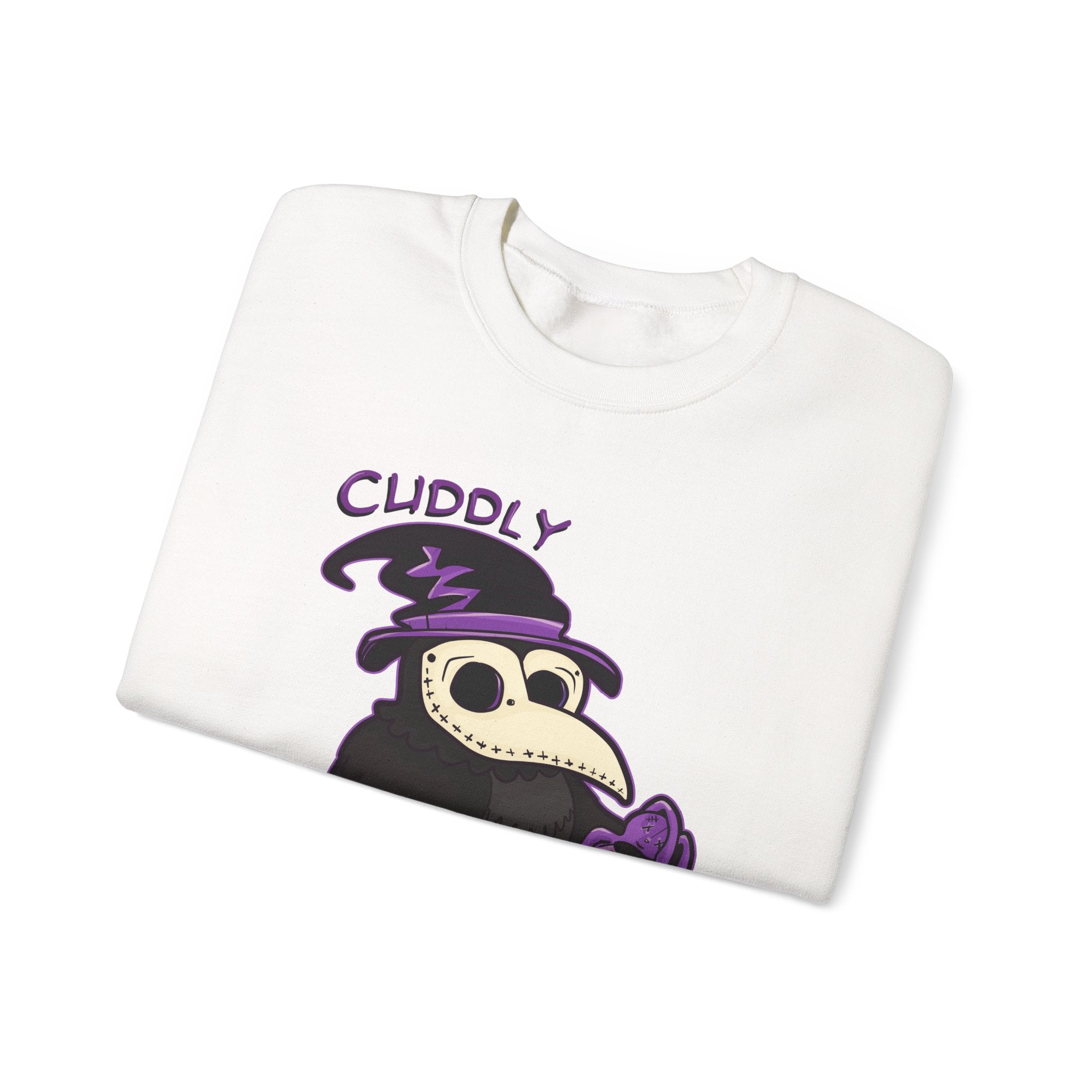 Corey the Corvid — Creepy Cute Plague Doctor Raven Crewneck Sweatshirt | My Little Beasties