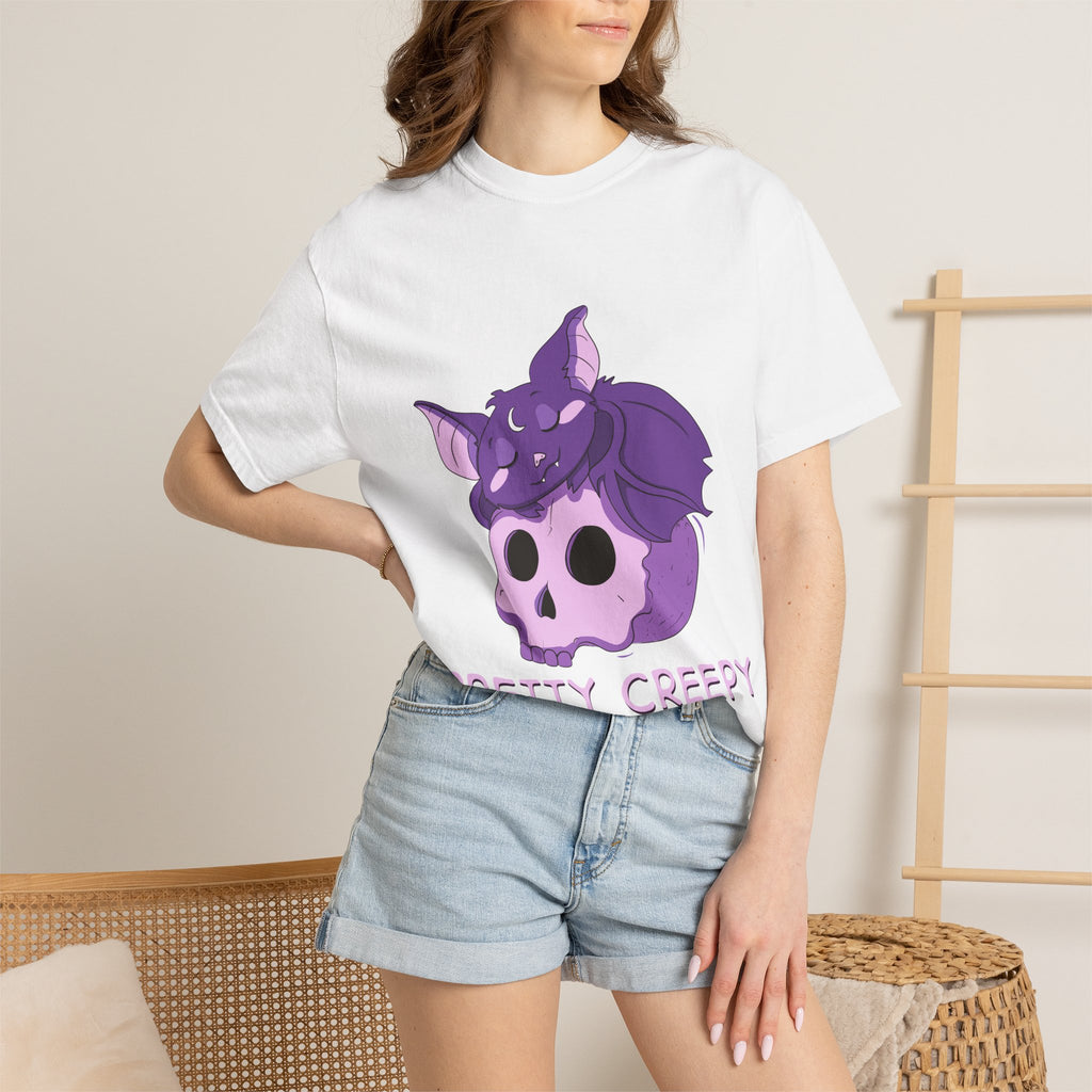 Bella the Bat — Purple Bat & Skull Graphic T-Shirt | My Little Beasties