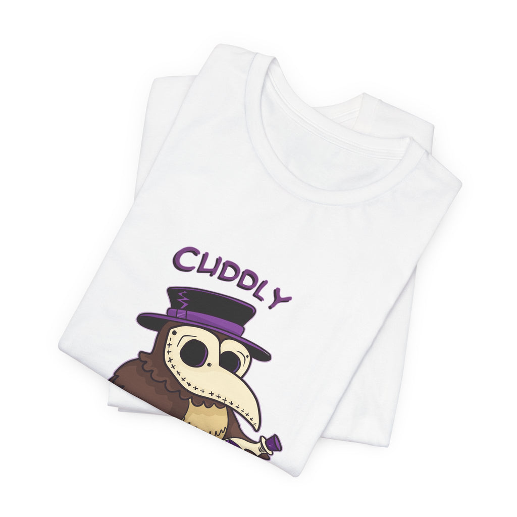 Percy the Pestilent — Creepy Cute Plague Doctor Owl Graphic T-Shirt | My Little Beasties