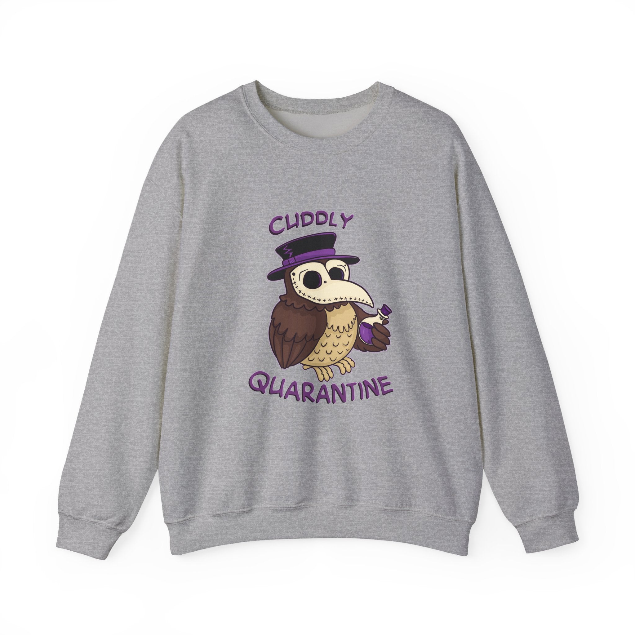 Percy the Pestilent — Creepy Cute Plague Doctor Owl Crewneck Sweatshirt | My Little Beasties