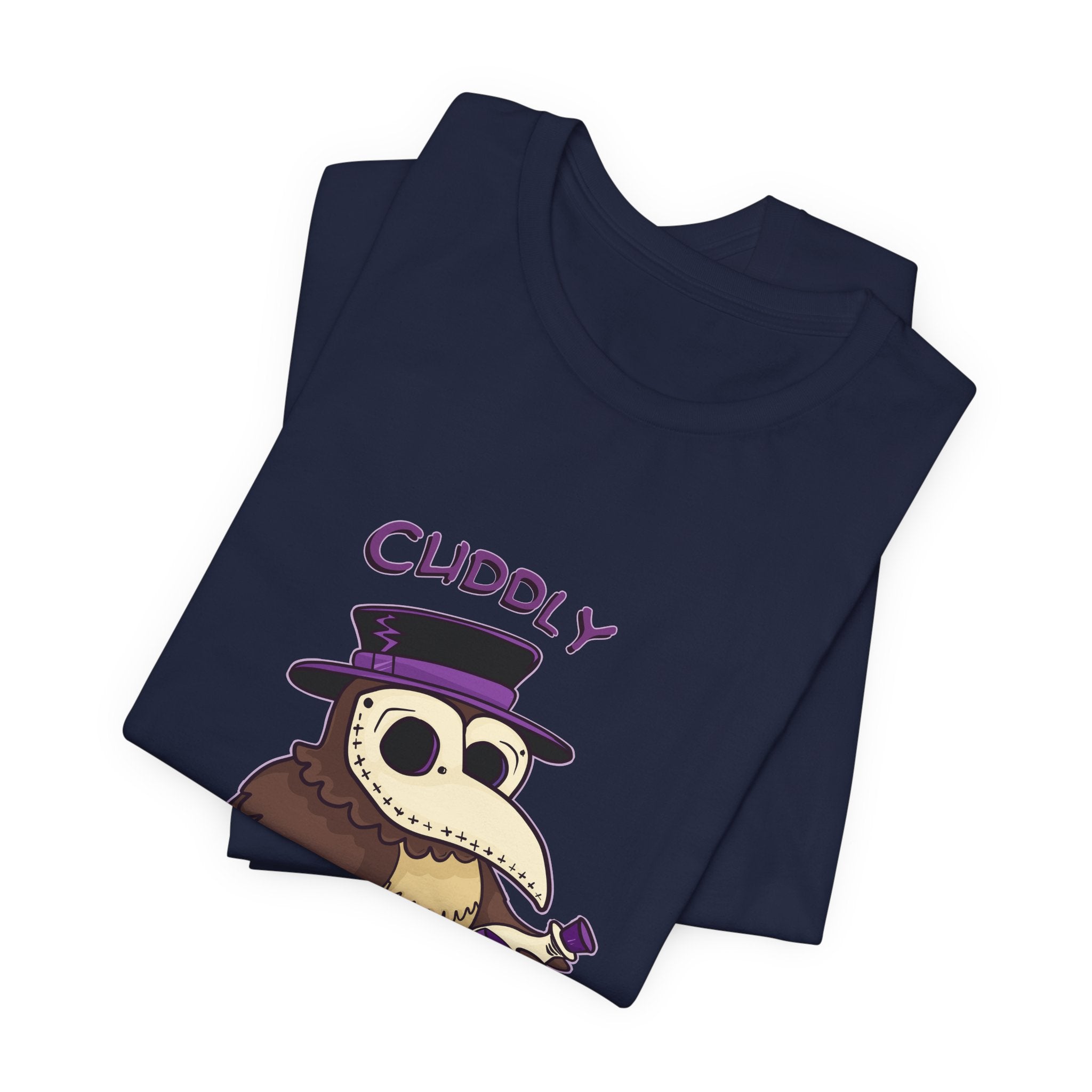 Percy the Pestilent — Creepy Cute Plague Doctor Owl Graphic T-Shirt | My Little Beasties