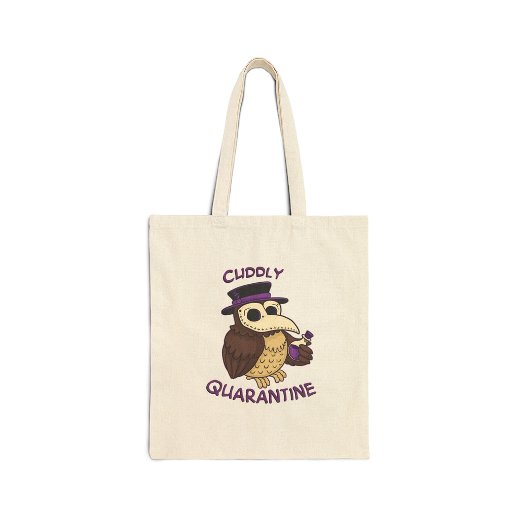 Percy the Pestilent — Creepy Cute Plague Doctor Owl Tote Bag | My Little Beasties