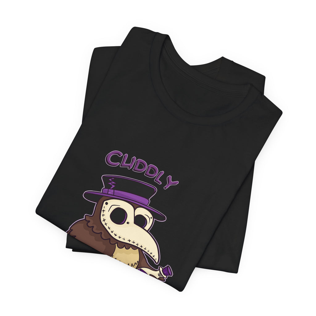 Percy the Pestilent — Creepy Cute Plague Doctor Owl Graphic T-Shirt | My Little Beasties