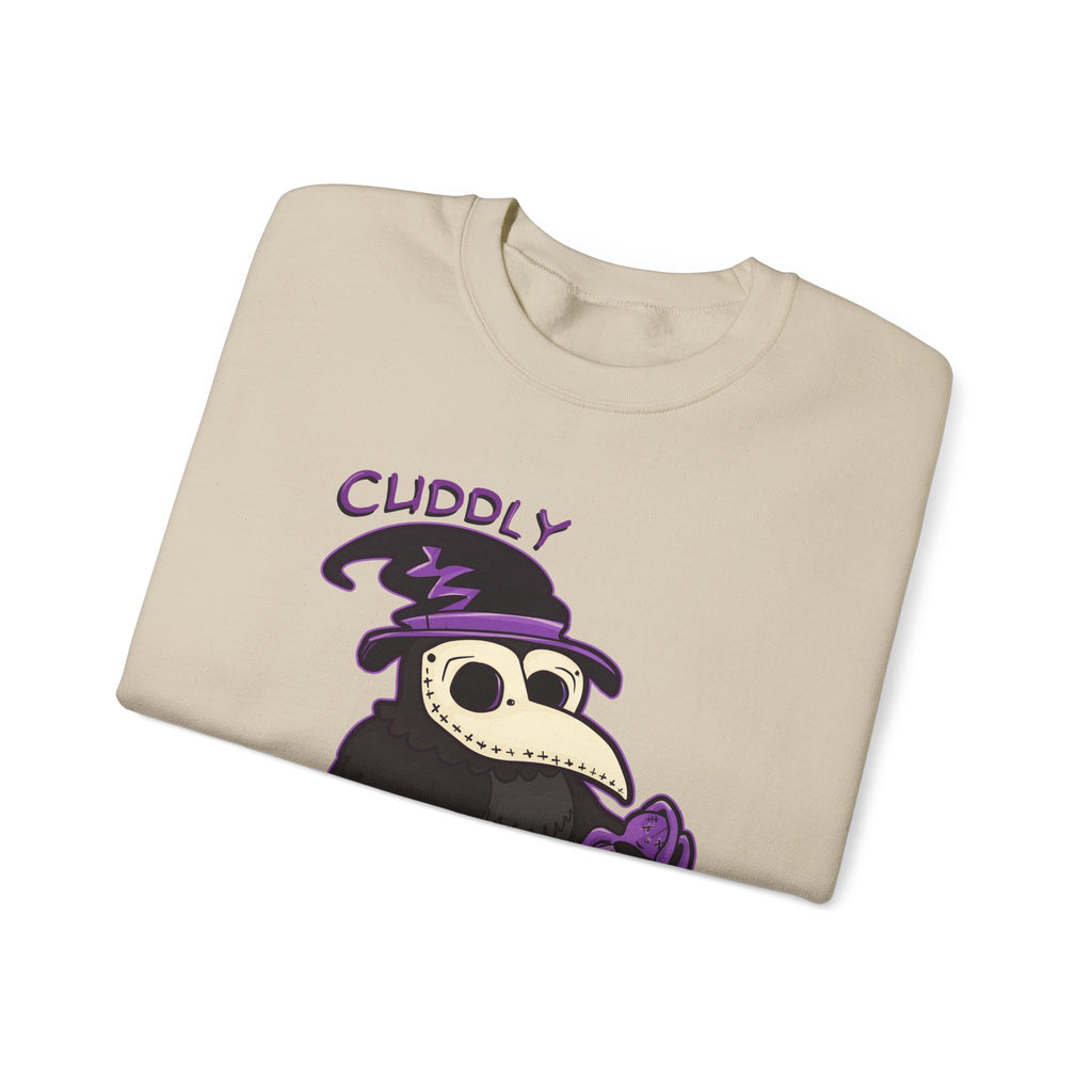 Corey the Corvid — Creepy Cute Plague Doctor Raven Crewneck Sweatshirt | My Little Beasties