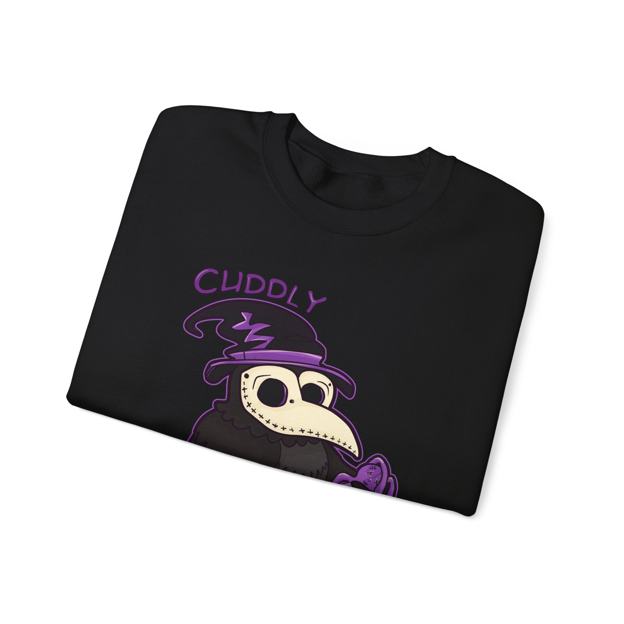 Corey the Corvid — Creepy Cute Plague Doctor Raven Crewneck Sweatshirt | My Little Beasties