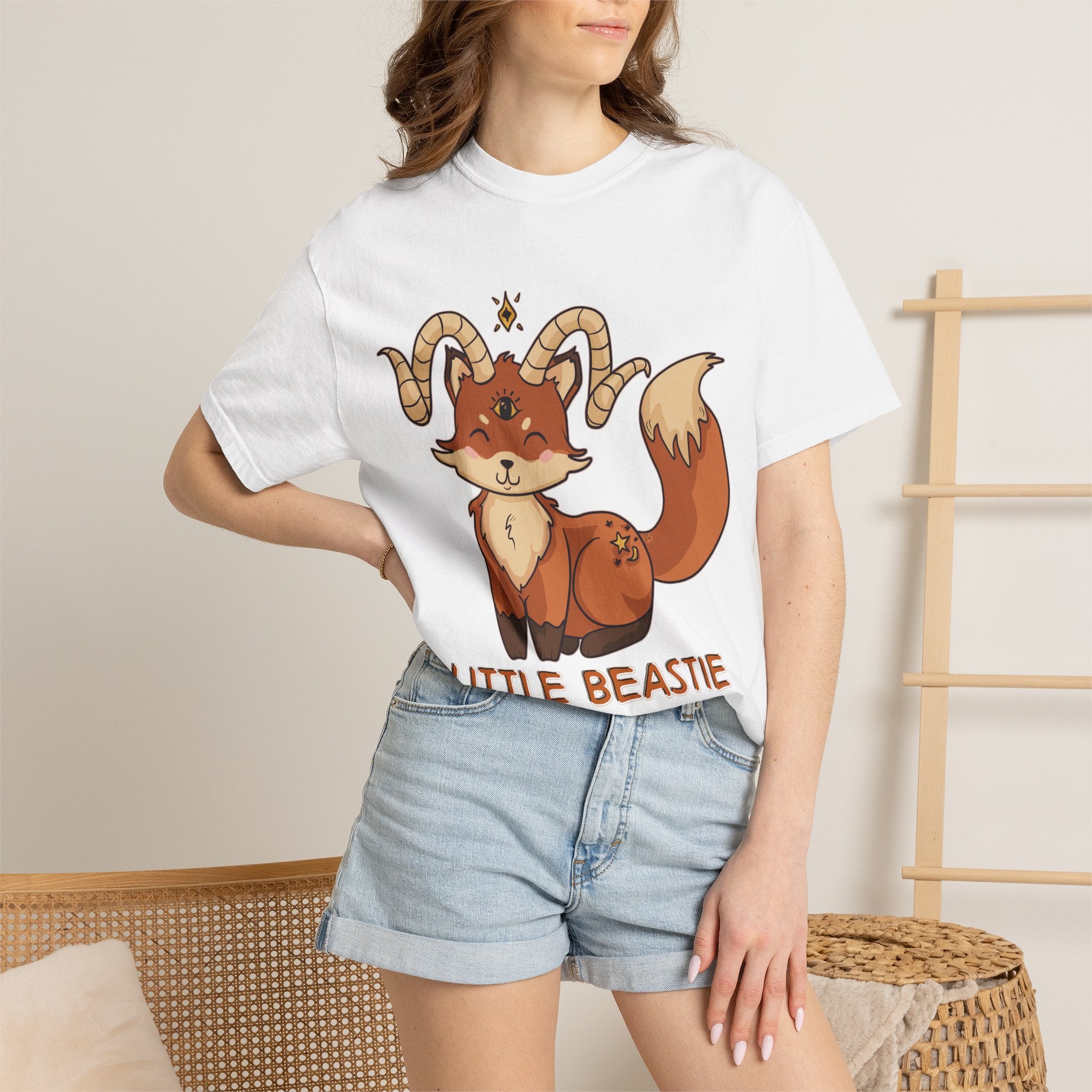 Felix the Feisty Fox — Little Beastie Graphic T-Shirt | My Little Beasties