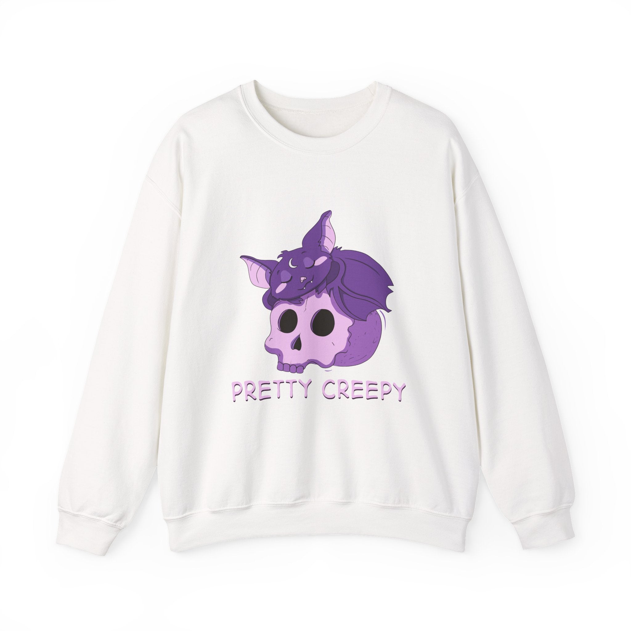 Bella the Bat — Creepy Cute Sleeping Bat Crewneck Sweatshirt | My Little Beasties