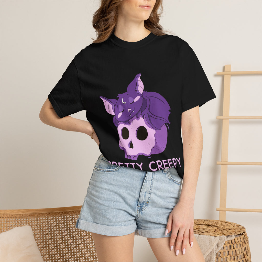Bella the Bat — Purple Bat & Skull Graphic T-Shirt | My Little Beasties