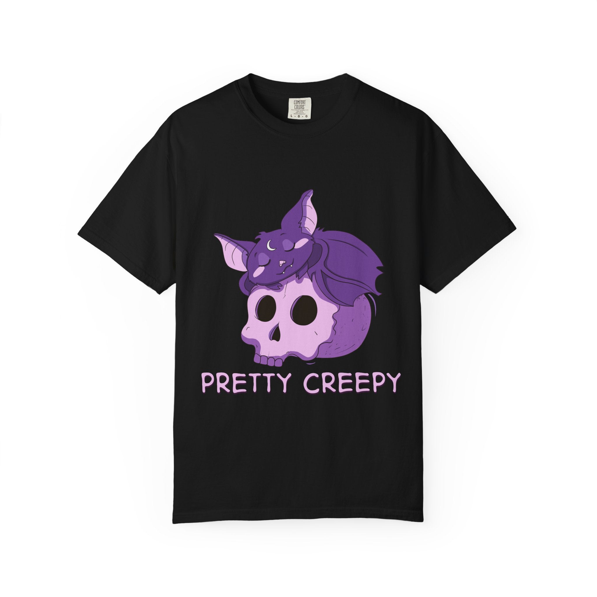 Bella the Bat — Purple Bat & Skull Graphic T-Shirt | My Little Beasties