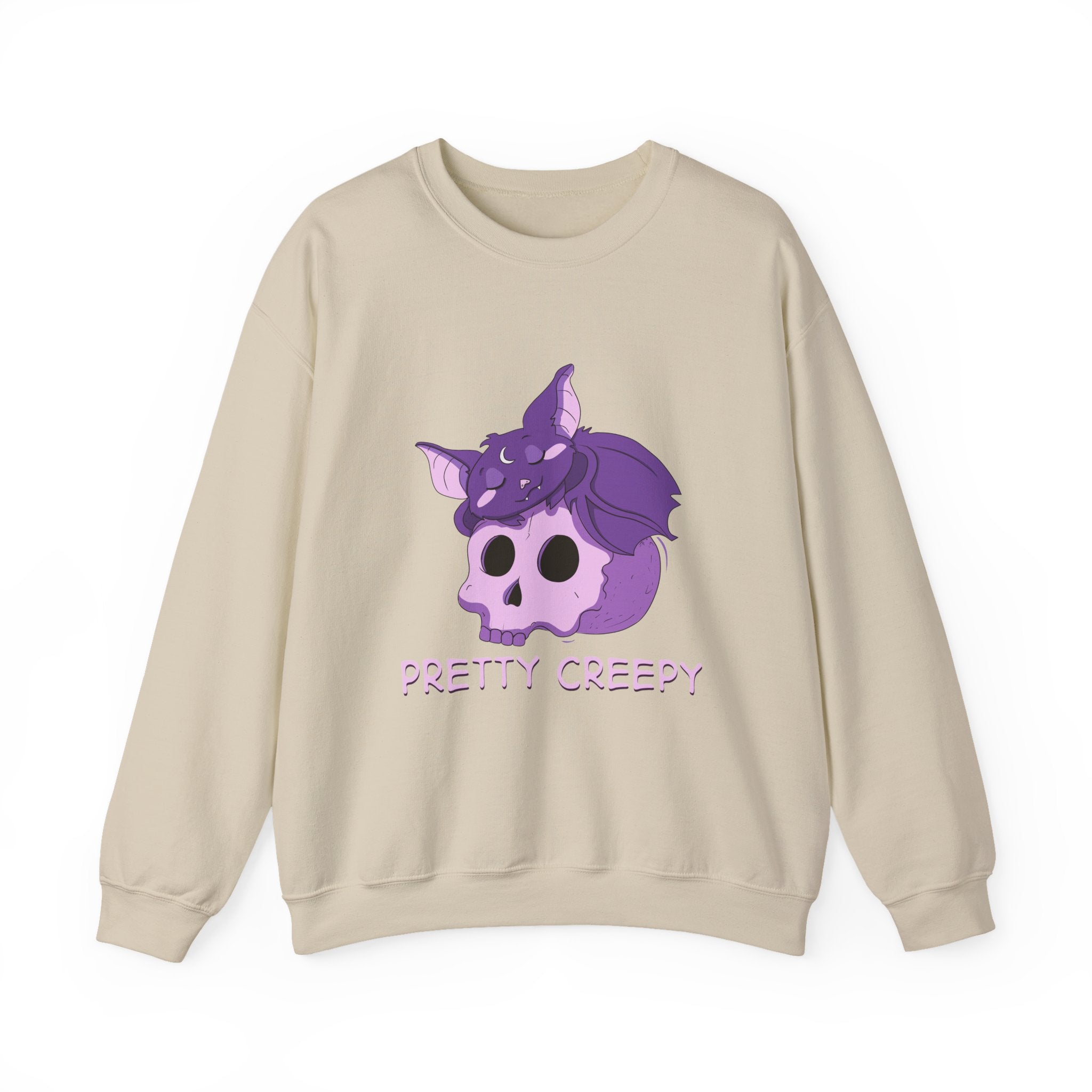 Bella the Bat — Creepy Cute Sleeping Bat Crewneck Sweatshirt | My Little Beasties