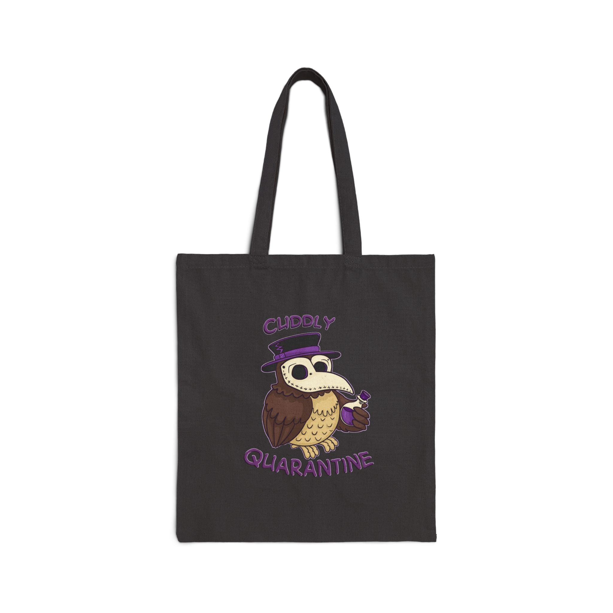Percy the Pestilent — Creepy Cute Plague Doctor Owl Tote Bag | My Little Beasties