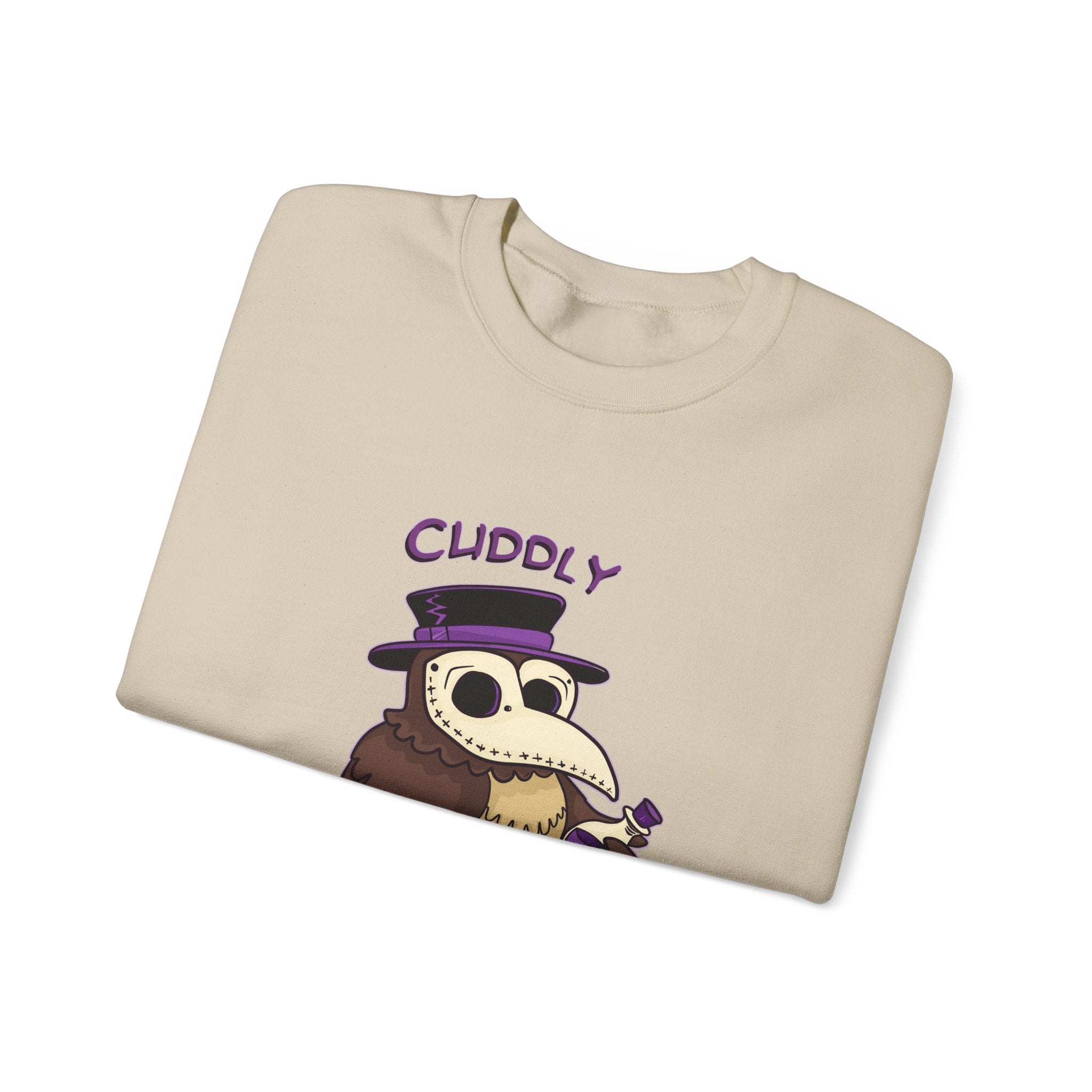 Percy the Pestilent — Creepy Cute Plague Doctor Owl Crewneck Sweatshirt | My Little Beasties