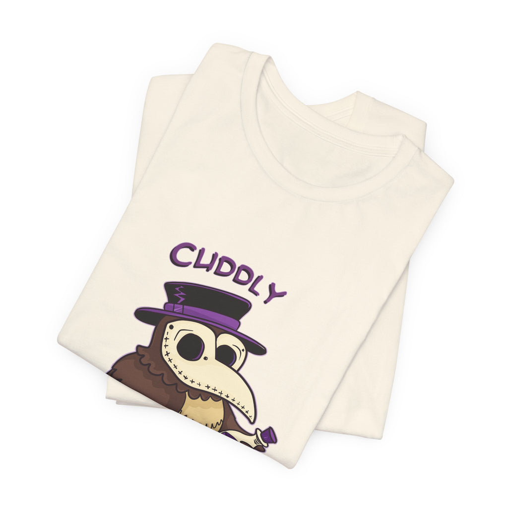 Percy the Pestilent — Creepy Cute Plague Doctor Owl Graphic T-Shirt | My Little Beasties
