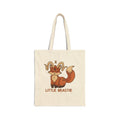 Felix the Feisty Fox — Creepy Cute Fox Canvas Tote Bag | My Little Beasties