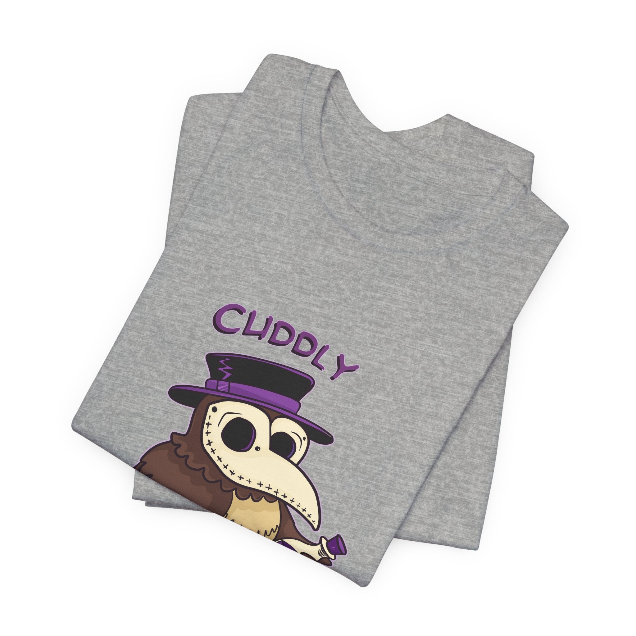 Percy the Pestilent — Creepy Cute Plague Doctor Owl Graphic T-Shirt | My Little Beasties