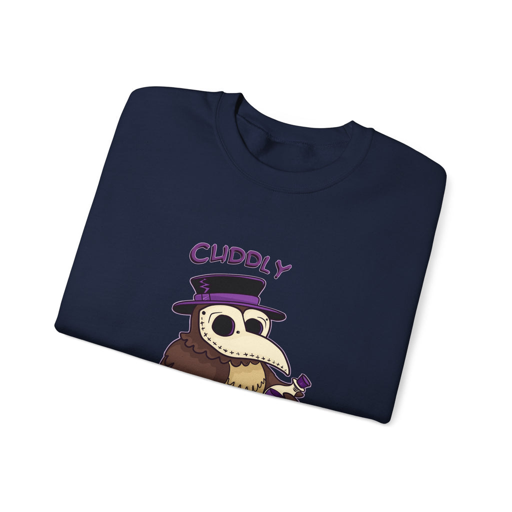 Percy the Pestilent — Creepy Cute Plague Doctor Owl Crewneck Sweatshirt | My Little Beasties