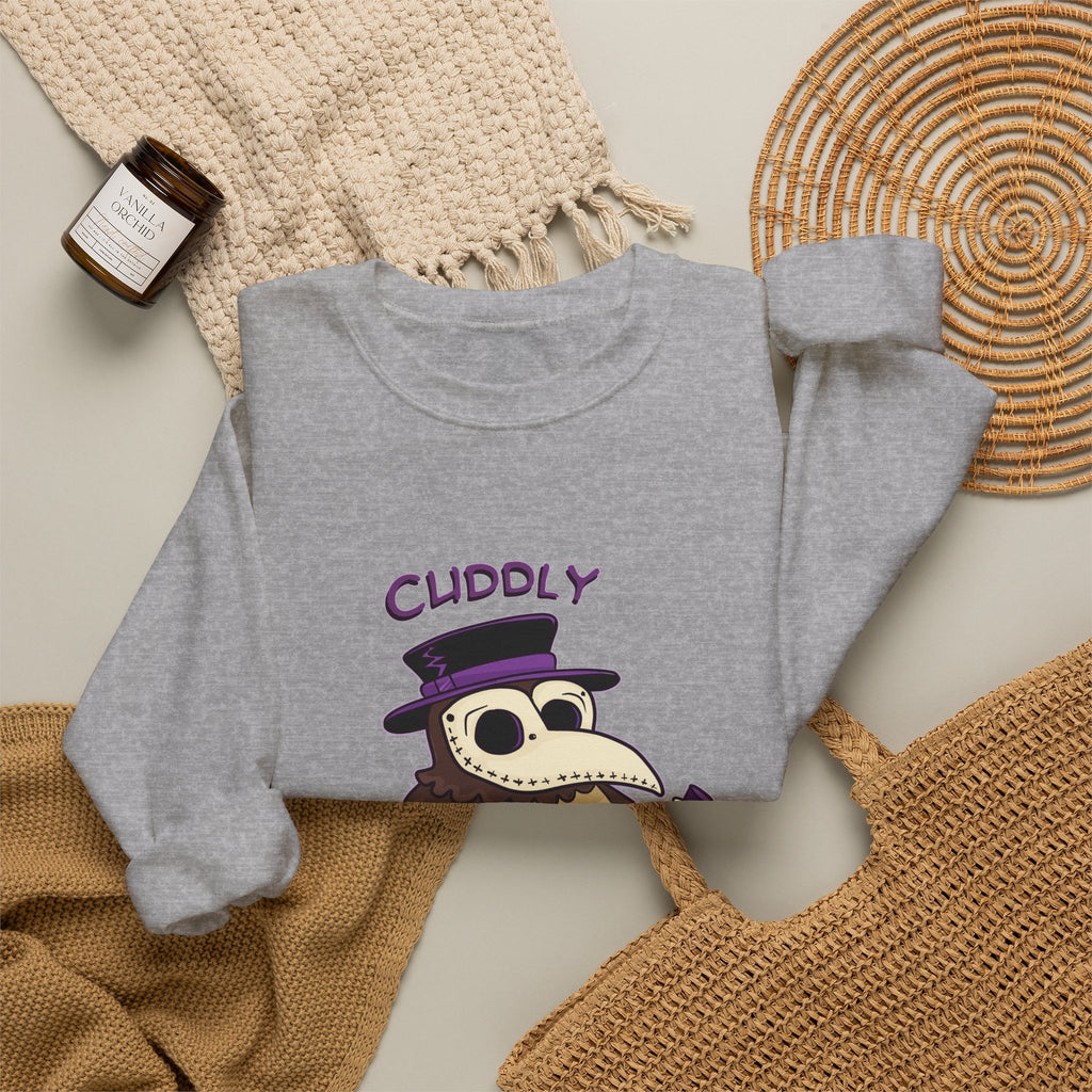 Percy the Pestilent — Creepy Cute Plague Doctor Owl Crewneck Sweatshirt | My Little Beasties