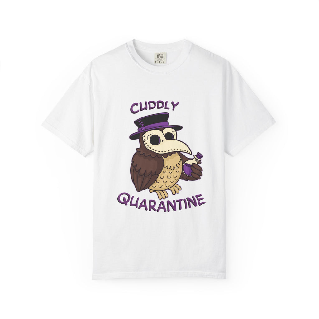 Percy the Pestilent — Plague Doctor Owl Graphic T-Shirt | My Little Beasties