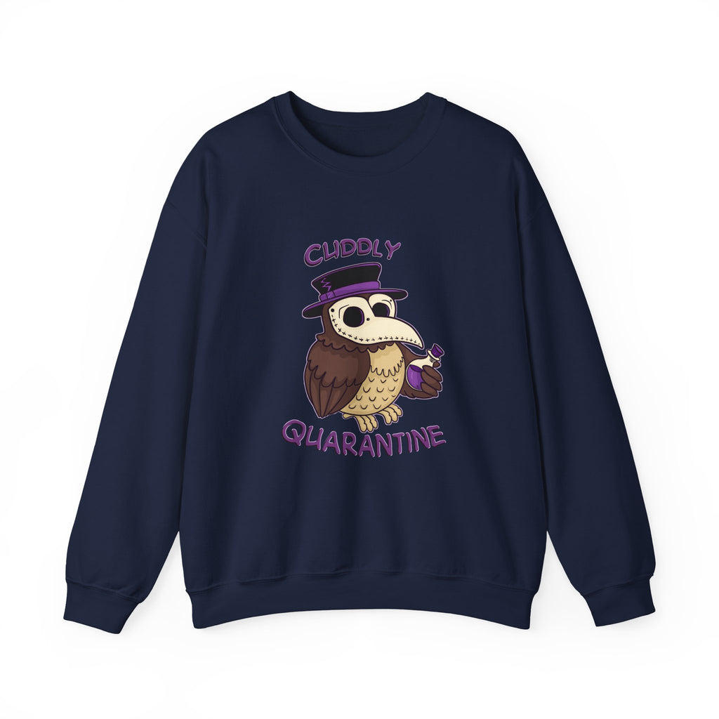Percy the Pestilent — Creepy Cute Plague Doctor Owl Crewneck Sweatshirt | My Little Beasties
