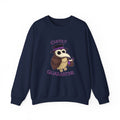Percy the Pestilent — Creepy Cute Plague Doctor Owl Crewneck Sweatshirt | My Little Beasties