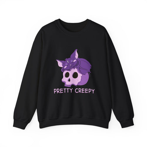 Bella the Bat — Creepy Cute Sleeping Bat Crewneck Sweatshirt | My Little Beasties