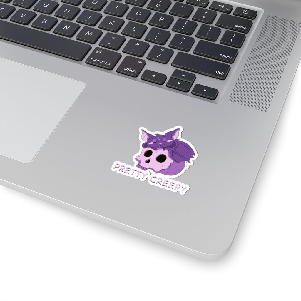 Bella the Bat — Creepy Cute Sleeping Bat Kiss-Cut Sticker | My Little Beasties