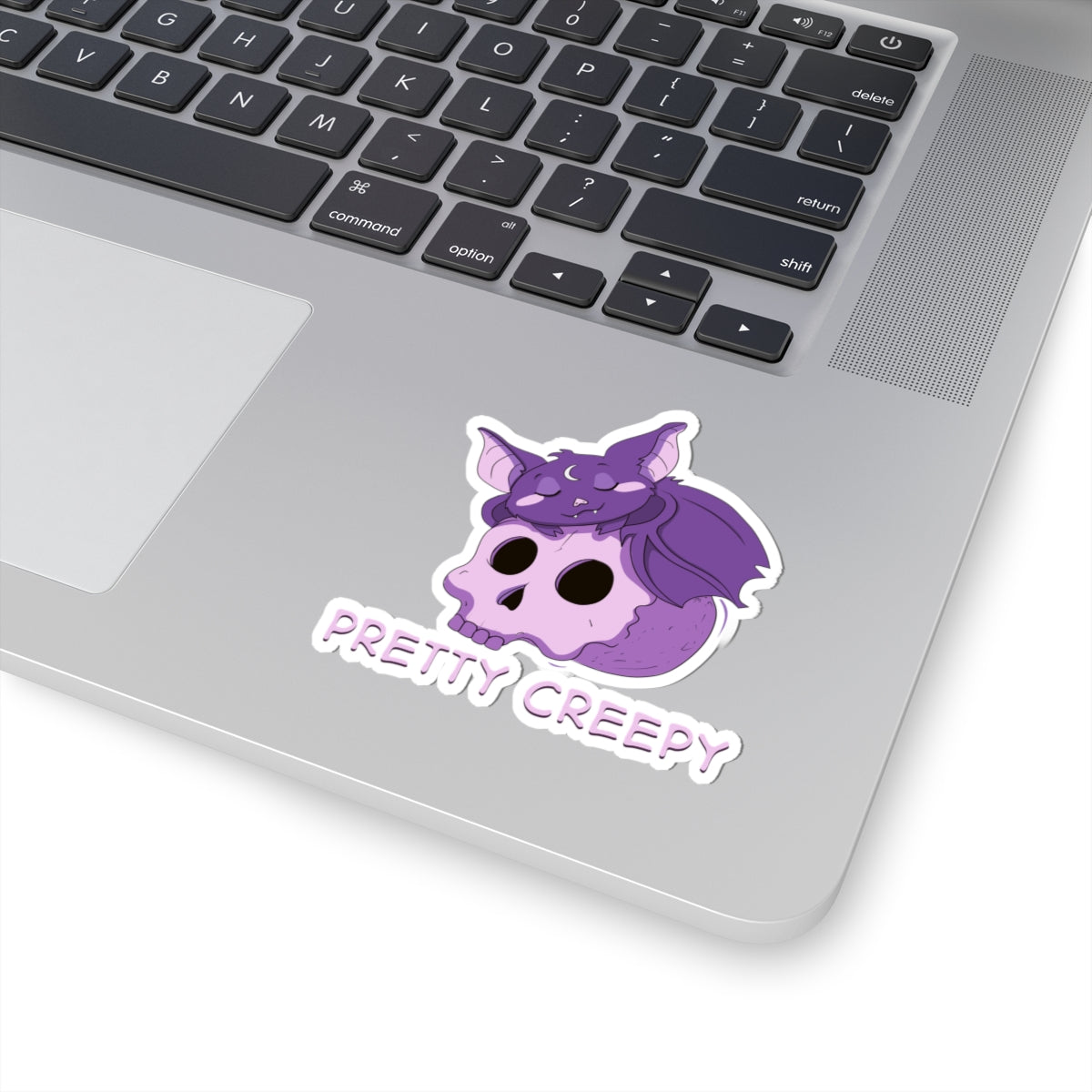 Bella the Bat — Creepy Cute Sleeping Bat Kiss-Cut Sticker | My Little Beasties