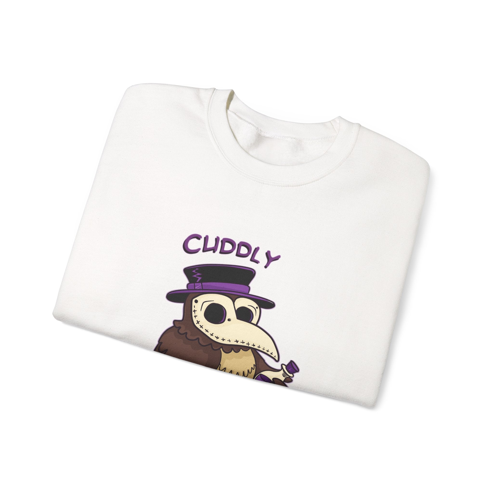 Percy the Pestilent — Creepy Cute Plague Doctor Owl Crewneck Sweatshirt | My Little Beasties